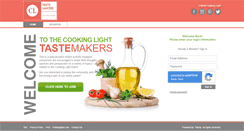 Desktop Screenshot of cookinglighttastemakers.com