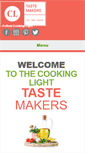 Mobile Screenshot of cookinglighttastemakers.com